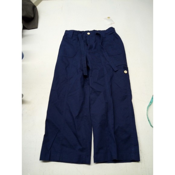 VTG IB Diffusion Petite Small Blue,  Elastic Waist String Tie Waist - Picture 1 of 5